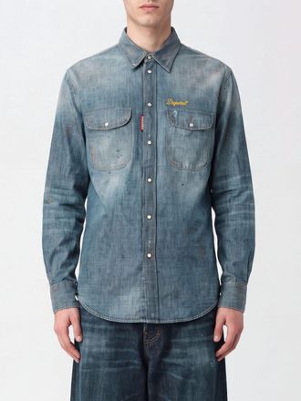 Dsquared2 Camicia Uomo colore Blue Navy