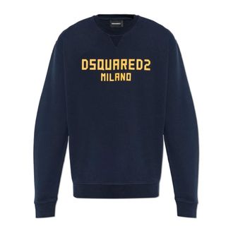 Dsquared2 Uomo, Felpe, Blu, 3Xl, new