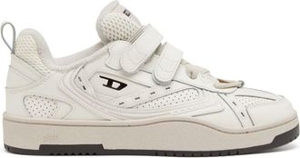 Diesel S-Ukiyo touch-strap sneakers - men - Rubber/Calf Leather/Fabric/Polyester - 45 - White