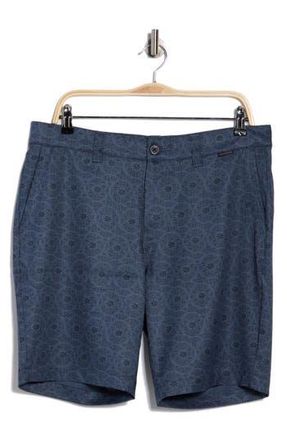 Travis Mathew Beyond the Limits Chino Shorts in Mood Indigo/Vintage at Nordstrom Rack, Size 35