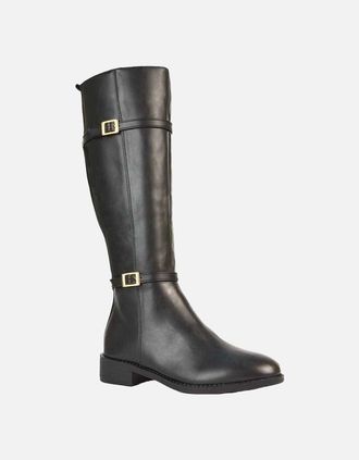 XY London Womens XY London Womens/Ladies Ellis Knee-High Boots - Black - Size: 6