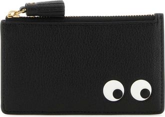 Anya Hindmarch Dames, Accessoires, Zwart, Maat: ONE Size Leer