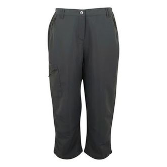 Regatta Chaska Iii Walking Capri Cropped Trousers in Seal Grey at Nordstrom, Size 18