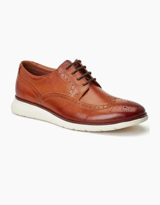 base Mens Flight Mens Brogues - Brown - Size: 12