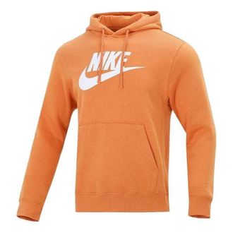 Nike Sportswear Club Fleece Large Logo Printing Orange BV2974-808