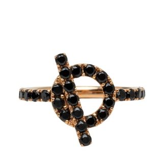 Herm&egrave;s Pink Gold (18K) Band Ring (Pre-Owned)