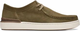 Clarks Wallabee Stijl Sneakers - Heren - Veterschoenen - Groen - 40 1/2 EU - Su&egrave;de - Schoenen