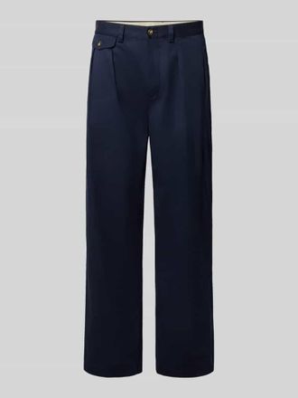GANT Relaxed Fit Chino aus reiner Baumwolle in Marine, Gr&ouml;&szlig;e 31/32