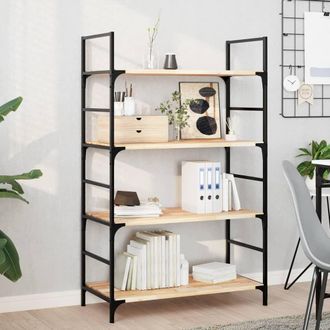 Berkfield Home Floating Shelves 4 pcs 100x40x2 cm Untreated Solid Wood Acacia in Brown | Size: 100 x 40 x 2 cm