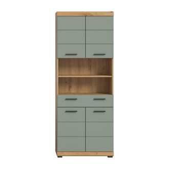 Calicosy Columna doble de ba&ntilde;o 4 puertas h191 cm - verde