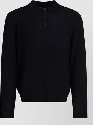 Vince merino wool polo jumper