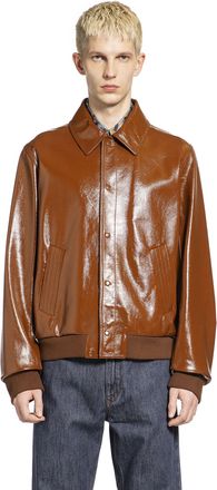 Fendi Lacquered Leather Jacket