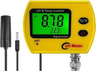 OEM Con Retroiluminaci&oacute;n, Medidor De Ph Ph-991 Para Acuarios, Monitor De Temperatura, Herramienta Acidim&eacute;trica Para Tanques De Nataci&oacute;n, Enchufe Europeo