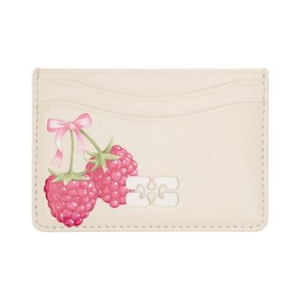 Ganni Bou Card Holder - female - Ganni - Wallets & Cardholders - Multicolor - ONE SIZE - Accessories
