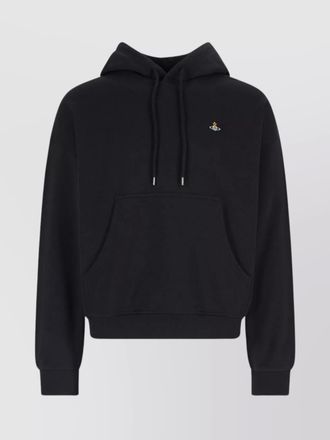 Vivienne Westwood cotton logo-embroidered hoodie