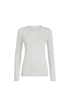 Brunello Cucinelli Cashmere and silk sweater in Light Grey at Nordstrom, Size Xx-Large Eu