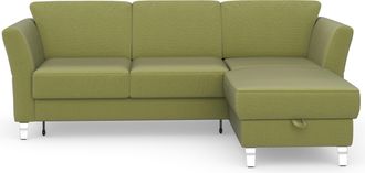 Sit&more Ecksofa »Visby L-Form« wahlweise mit Bettfunktion und Bettkasten, frei im Raum stellbar