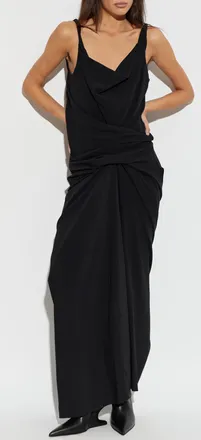 Rick Owens Sleeveless Dress, Womens, Black