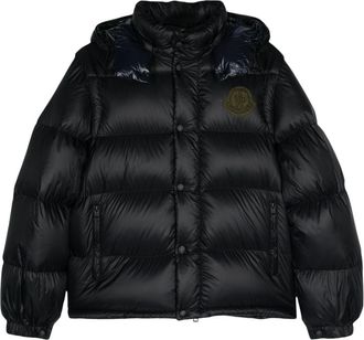 Moncler Cyclone puffer jacket - men - Polyamide/Polyamide/Goose Down/Goose Feather - 4 - Black