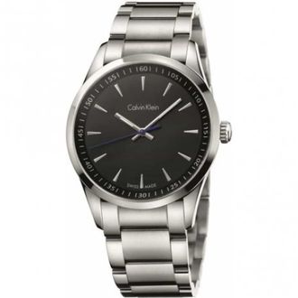 Calvin Klein Bold Quartz Horloge - Dames - Horloges - Grijs - ONE Size - Accessoires
