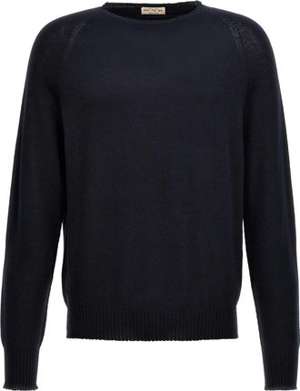 Maryya Maryya, Heren, Truien, Blauw, Maat: M Katoen