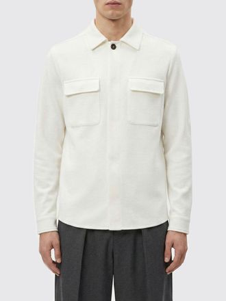 Eleventy Giacca camicia in misto cotone Eleventy