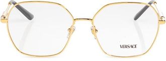 Versace Corrective Glasses - Dames - Brillen - Geel - 56 MM - Accessoires