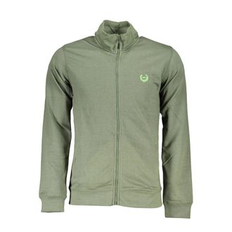 Gian Marco Venturi Gianmarco Venturi Verde Katoenen Heren Sweatshirt