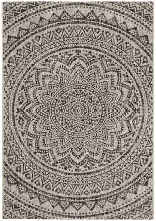 Safavieh Alfombra gris/negro 122 x 170 cm