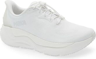 Hoka One One Arahi SR Sneaker in White /White at Nordstrom, Size 11.5