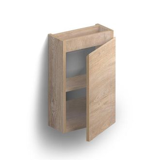 Clou InBe Fonteinonderkast - 36x55x18cm - rechts - grieks eiken