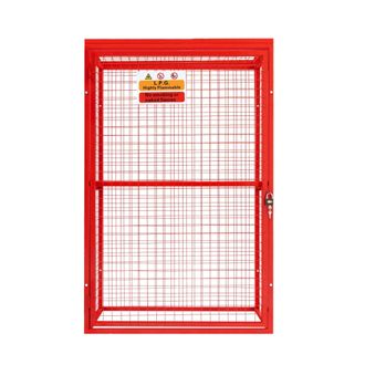 MonsterShop Red Gas Bottle Collapsible Mesh Cage - 181cm x 116cm x 57cm | Size: 181 cm x 116 cm x 57 cm