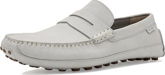 Cole Haan Davies Grand Penny Driving Style Loafers Mens Shoes Harbor Mist Nubuck/Gum : 10.5 D - Medium, Leather