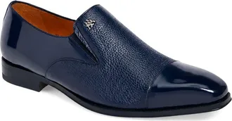 Mezlan Milani Cap Toe Slip-On in Blue at Nordstrom, Size 10.5