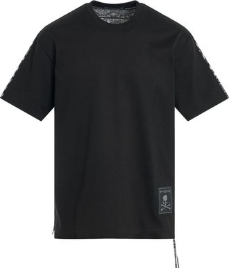 MASTERMIND WORLD printed cotton T-shirt - men - Cotton - L - Black