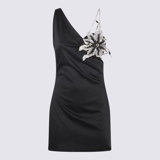 NUÉ Black Nylon Orchid Dress