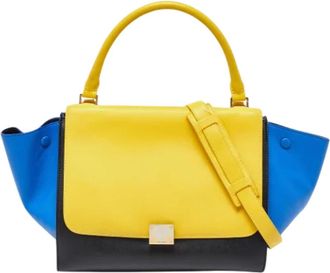 Celine Pre-owned Leather celine-bags - Dames - Vintage Schoudertas - Veelkleurig - ONE Size - Vintage