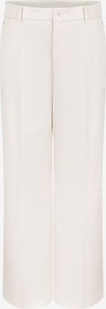 Moncler Baumwolltwillhose mit weitem Bein