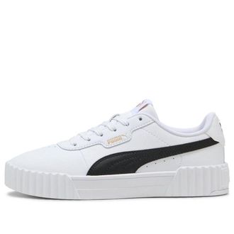 Puma (WMNS) PUMA Carina 3.0 White Black Gold 400365-03