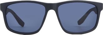 Calvin Klein Blue Rectangular Mens Sunglasses CK19539S 410 59
