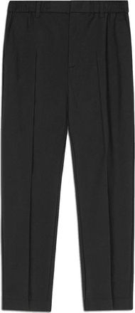 Nn.07 Pantaloni sartoriali con vita elasticizzata - Nero