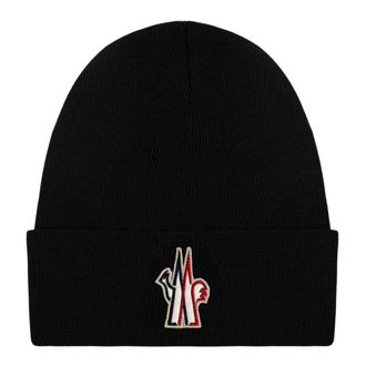 Moncler Beanie - Dames - Accessoires - Zwart - Maat: ONE Size