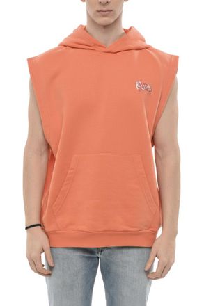 Marni Orange Sleeveless Hoodie