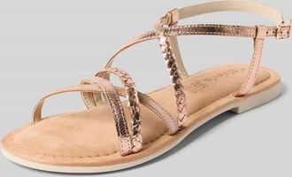 Tamaris Tamaris Sandalen aus echtem Leder in Rose Gold, Gr&ouml;&szlig;e 36
