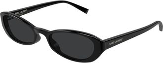 Saint Laurent SUE Zonnebril - unisex - Zonnebrillen - Zwart - 51 MM - Nylon - Accessoires