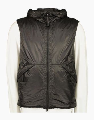 C.P. Company Mens NADA Shell Padded Goggle Gilet - Black - Size: 42/Regular