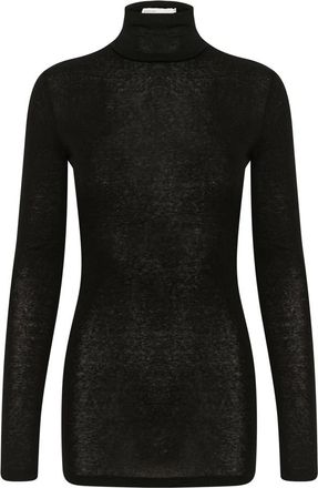 Karen by Simonsen Meteoriet Coltrui Top - Dames - Coltruien - Zwart - L - Truien & Vesten