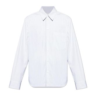 Jil Sander Formal Shirts, male, White, Size: 2XL Shirt With Pocket