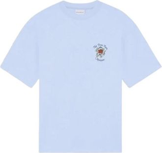 Dr&ocirc;le de Monsieur T-Shirt 100% Cotone - Heren - T-shirts - Blauw - 2XL - Tops
