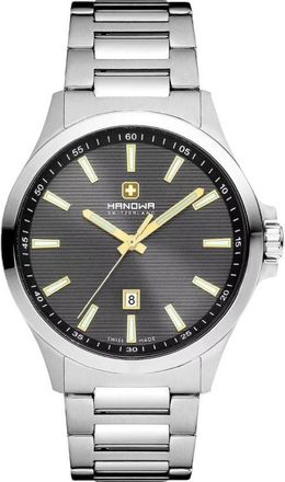 Hanowa Kander Quartz Grey Dial Mens Watch HAWGH0001803
